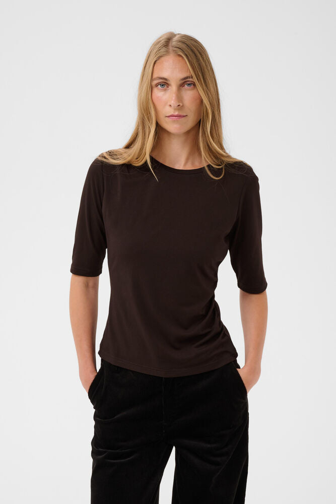 PART TWO CHENAL TSHIRT | MOLE BROWN