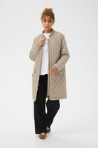 CREAM ARWEN JACKET | SILVER MINK