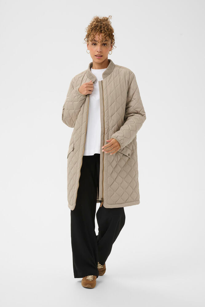 CREAM ARWEN JACKET | SILVER MINK