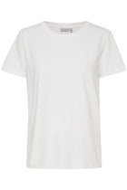 FRANSA ZASHOULDER TEE | ANTIQUE WHITE