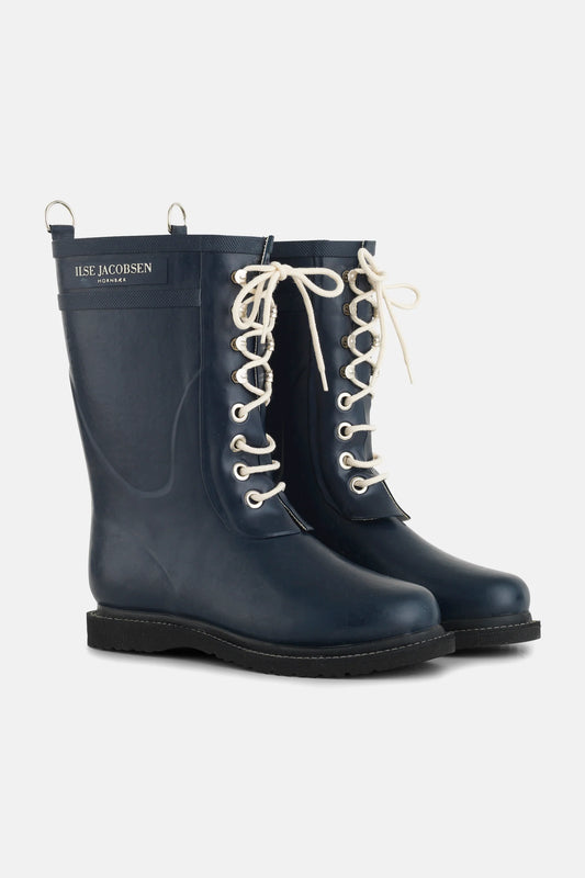 ILSE JACOBSEN 3/4 RUBBER BOOT | DARK INDIGO