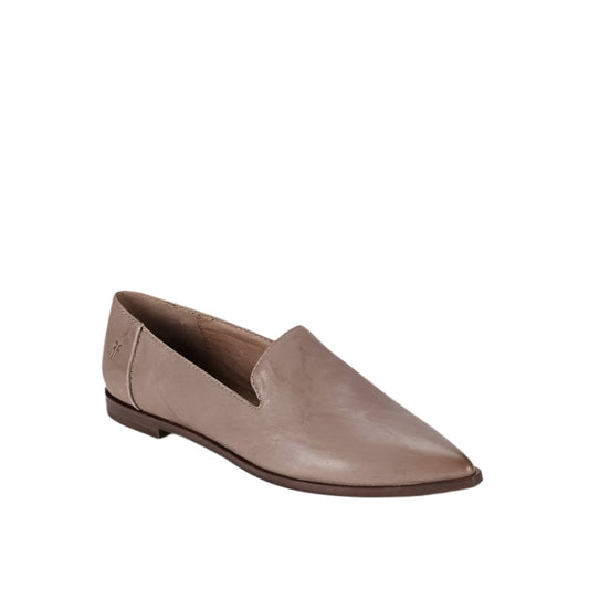 FRYE KENZIE VENETIAN FLAT | GREY