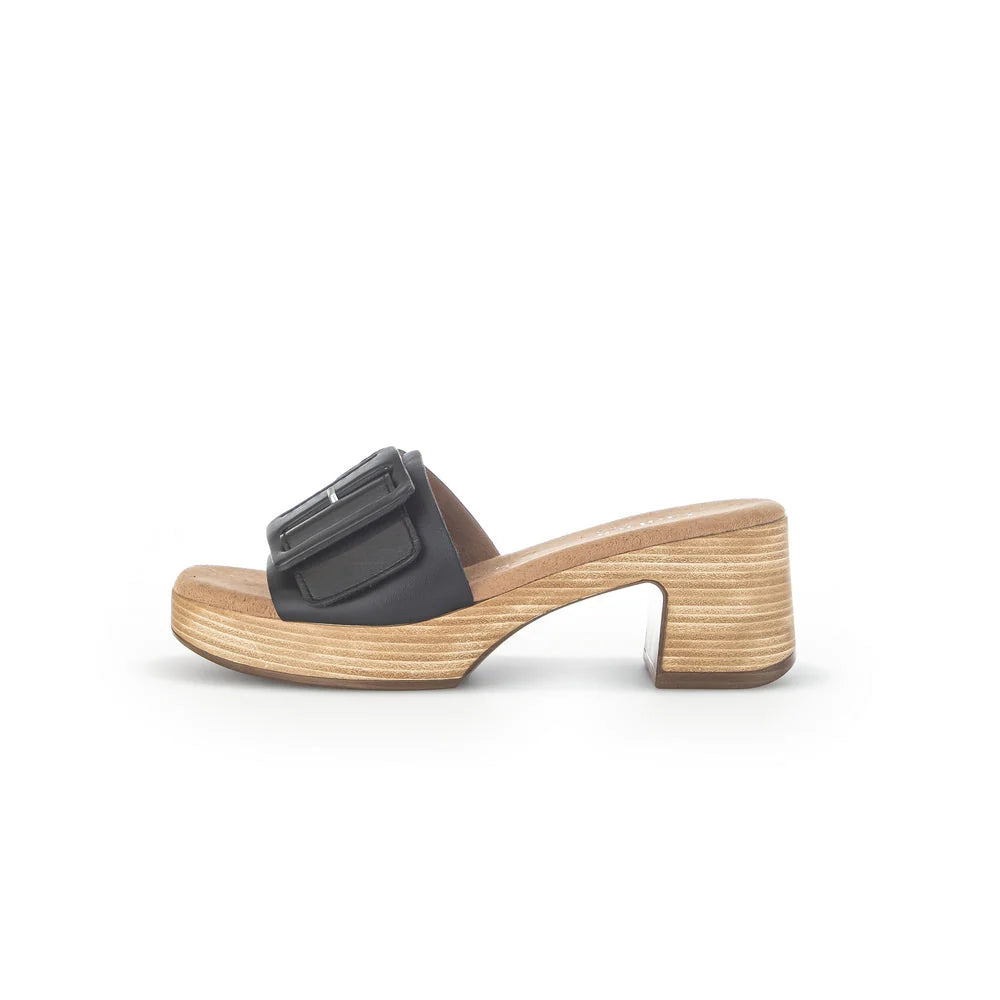 GABOR COMFORT MULE | BLACK