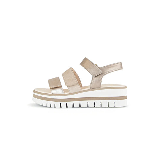GABOR PLATFORM SANDAL | DESERT
