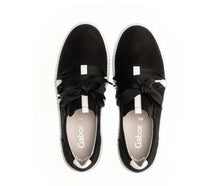 GABOR SLIP ON SNEAKER | BLACK
