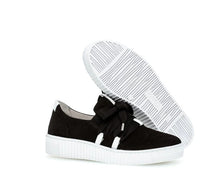 GABOR SLIP ON SNEAKER | BLACK