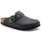 BIRKENSTOCK BOSTON OILED LEATHER | BLACK