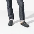 BIRKENSTOCK BOSTON OILED LEATHER | BLACK