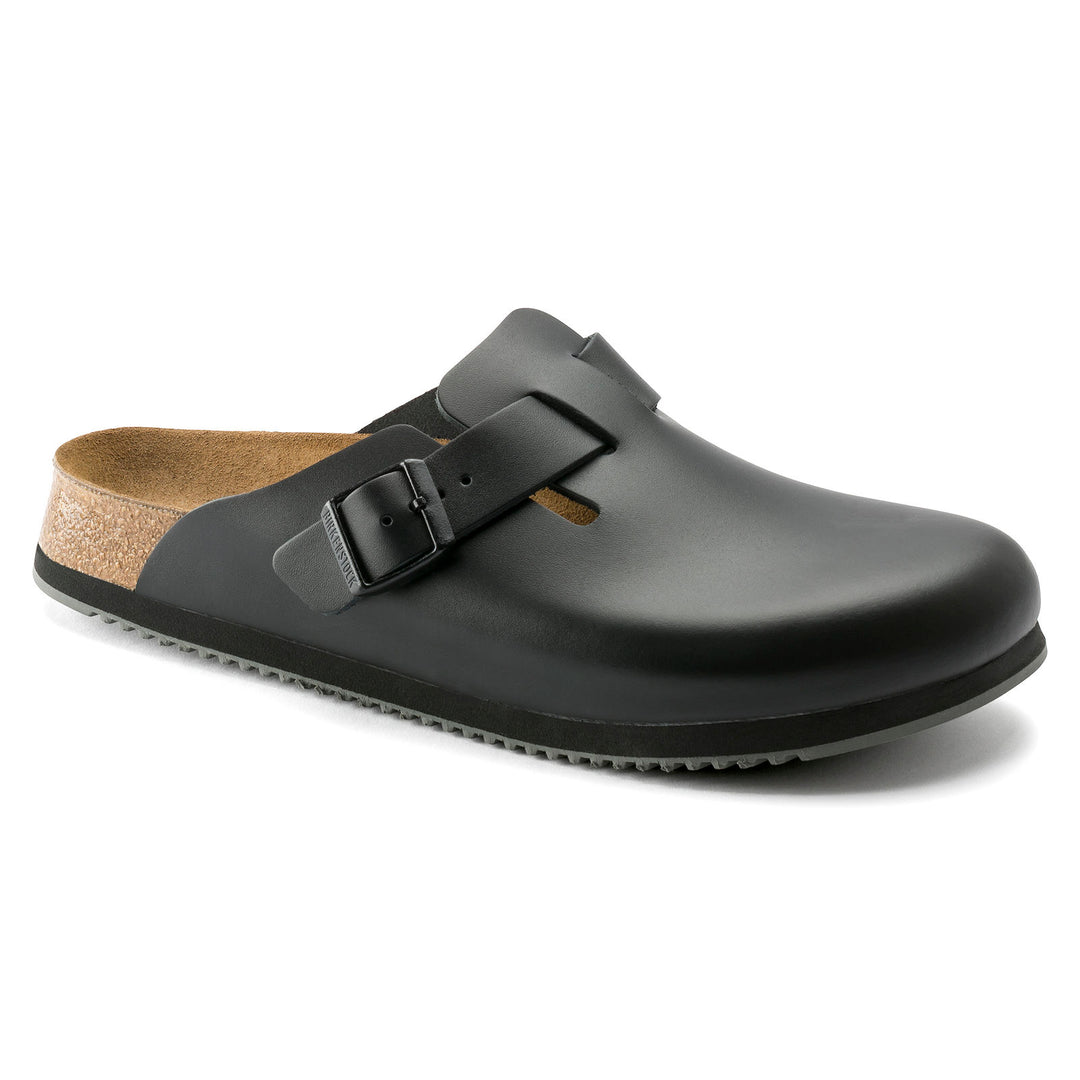 BIRKENSTOCK BOSTON SUPER GRIP | Black