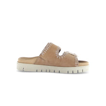 GABOR 2-STRAP SANDAL | WALNUT