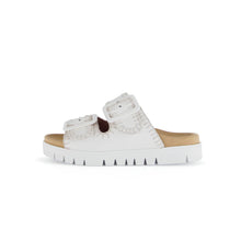 GABOR  2-STRAP SANDAL | OFF WHITE