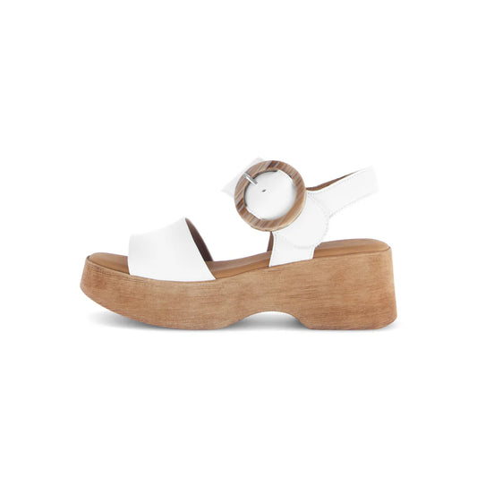 GABOR CHUNKY STRAPPY SANDAL | LATTE