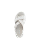 GABOR X-STRAP SANDAL | OFF WHITE