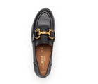 GABOR COMFORT LEATHER LOAFER | BLACK