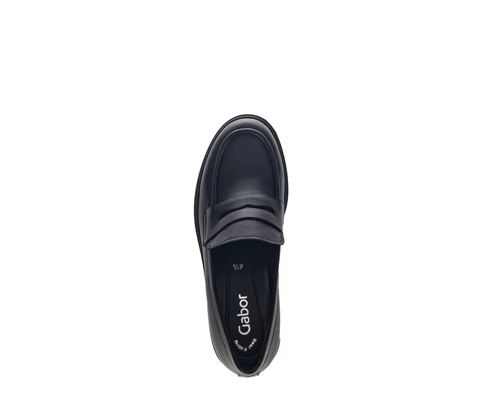 GABOR PENNY LOAFER | BLACK