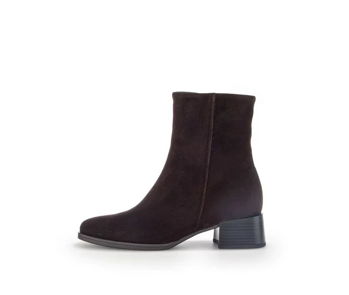 GABOR ANKLE BOOT SUEDE | MOCCA