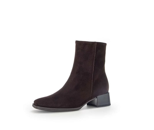 GABOR ANKLE BOOT Suede | Mocca