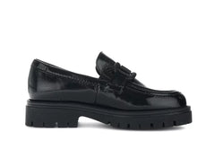 GABOR PATENT LEATHER LOAFER | BLACK