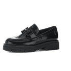 GABOR PATENT LEATHER LOAFER | BLACK