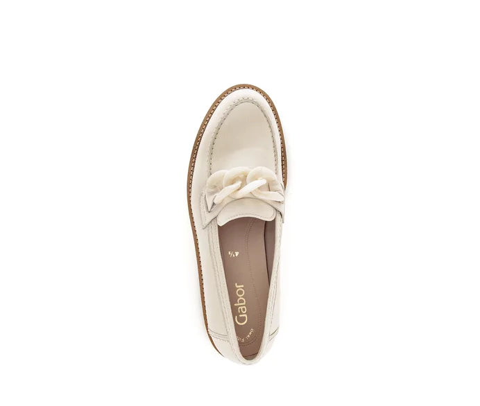 GABOR SLIP ON LOAFER | LATTE