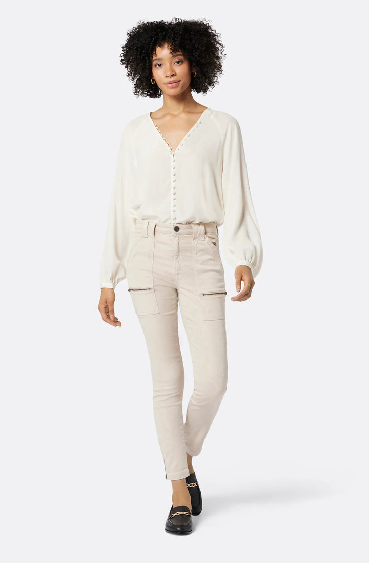 JOIE HIGH RISE PARK SKINNY PANTS | Peyote Tan