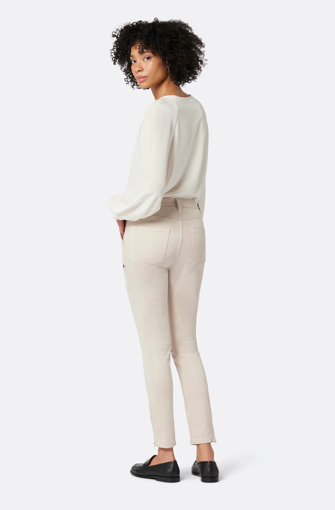 JOIE HIGH RISE PARK SKINNY PANTS | Peyote Tan