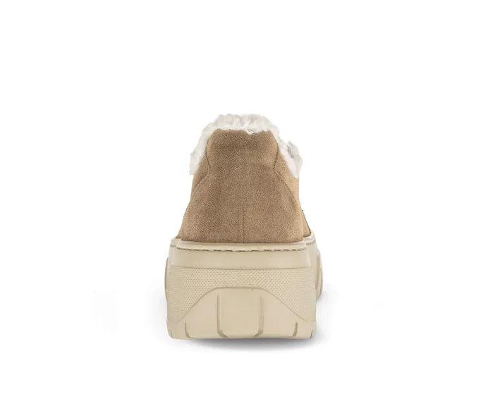 GABOR SUEDE SNEAKER | BEIGE