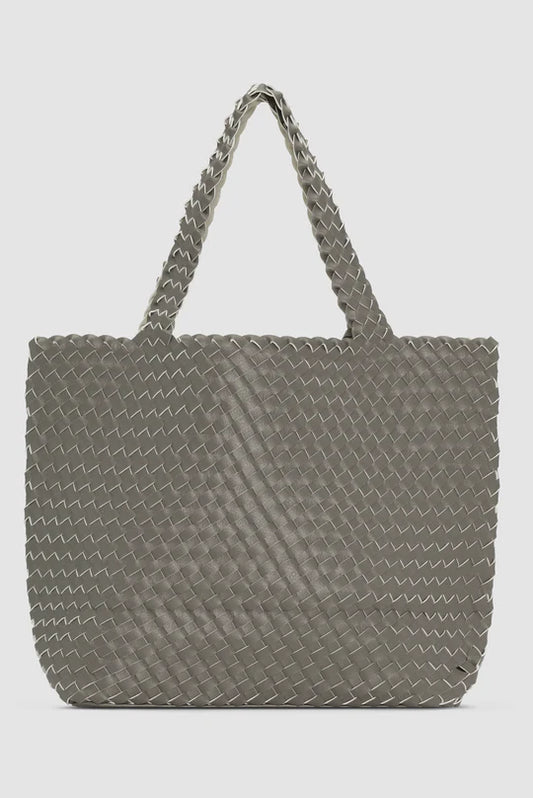 ILSE JACOBSEN TOTE BAG | FALCON/EGGWHITE