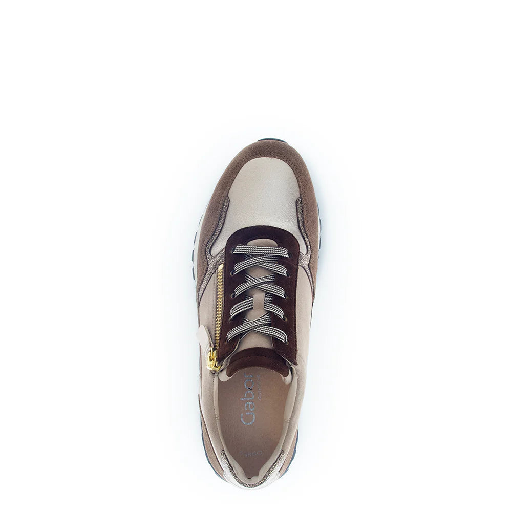 GABOR COMFORT SNEAKER | PUDER/FARRO