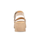 GABOR CHUNKY STRAPPY SANDAL | SAND