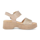 GABOR CHUNKY STRAPPY SANDAL | SAND