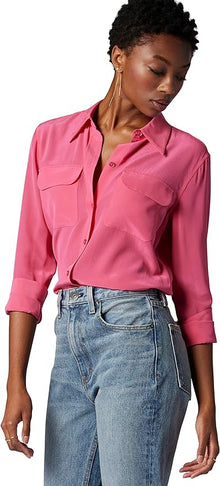 EQUIPMENT SLIM SIGNATURE SILK SHIRT