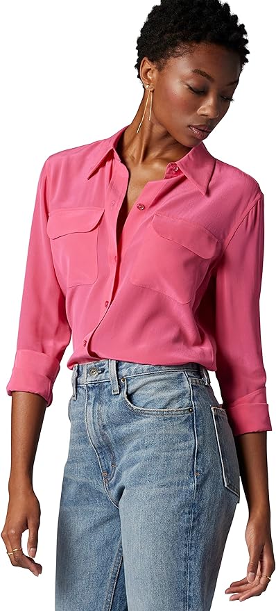 EQUIPMENT SLIM SIGNATURE SILK SHIRT