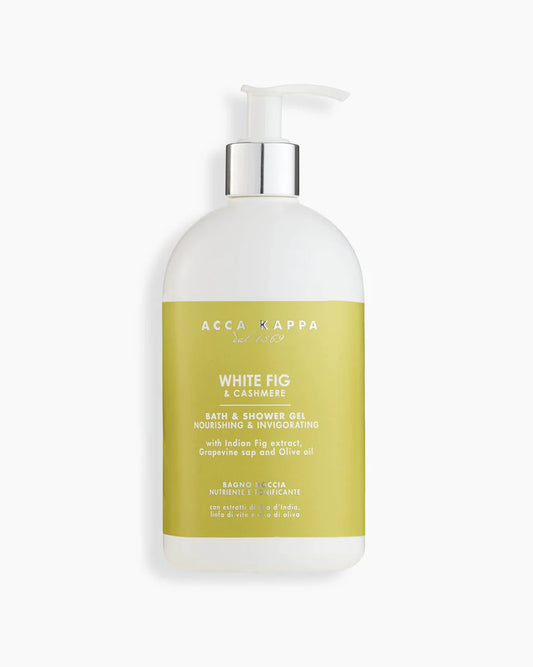ACCA KAPPA WHITE FIG & CASHMERE BATH FOAM & SHOWER GEL
