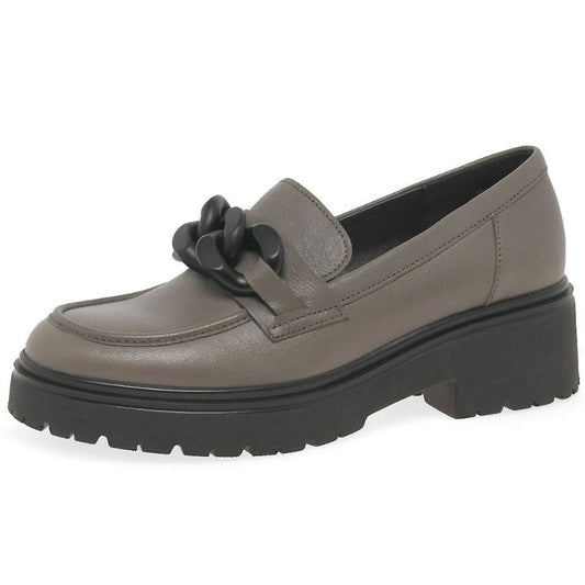 GABOR SLIP ON LOAFER | GREY