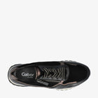 GABOR COMFORT SNEAKER | BLACK/MOHAIR