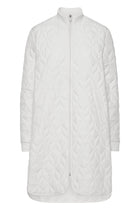 ILSE JACOBSEN PADDED QUILT COAT | MILK CREAM