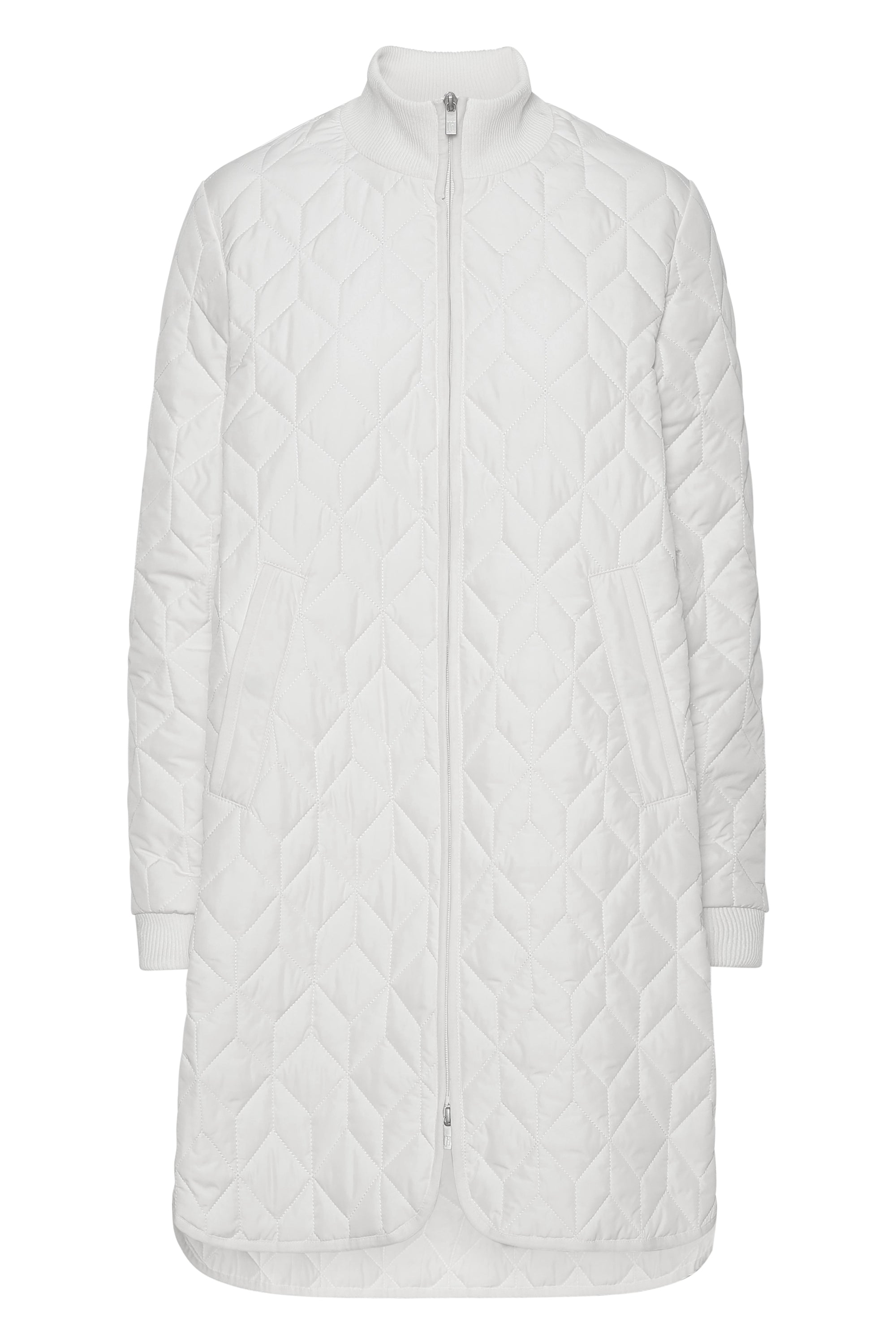 ILSE JACOBSEN PADDED QUILT COAT | MILK CREAM