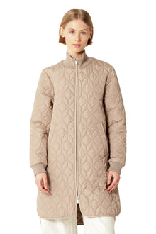 ILSE JACOBSEN PADDED QUILT COAT | WHEAT
