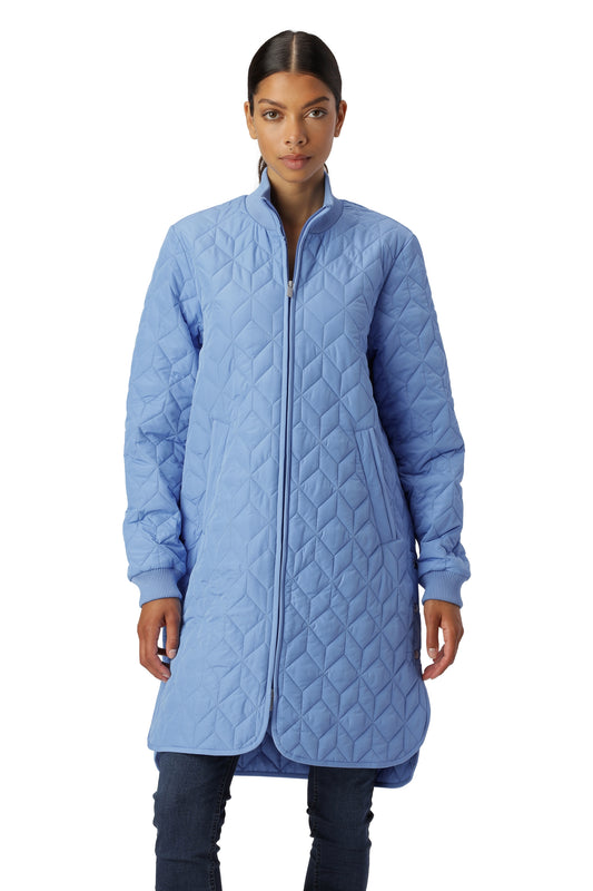 ILSE JACOBSEN Padded Quilt Coat | REGATTA BLUE