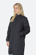 Load image into Gallery viewer, ILSE JACOBSEN Padded Quilt Coat | INDIGO
