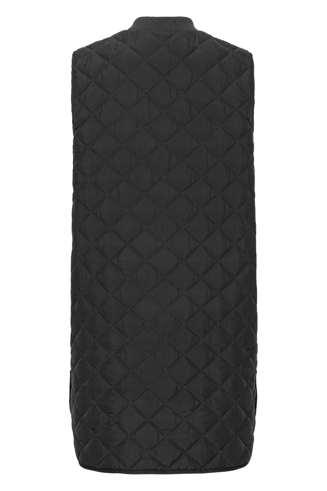 ILSE JACOBSEN QUILT VEST | BLACK
