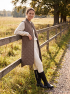 ILSE JACOBSEN QUILT VEST | MUD