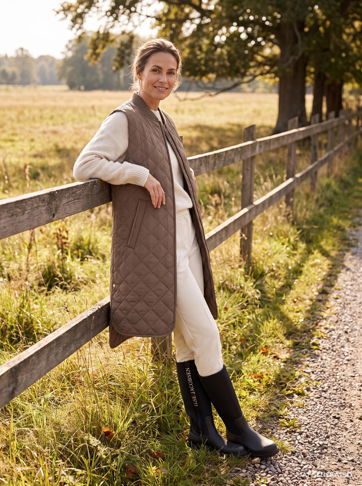 ILSE JACOBSEN QUILT VEST | MUD