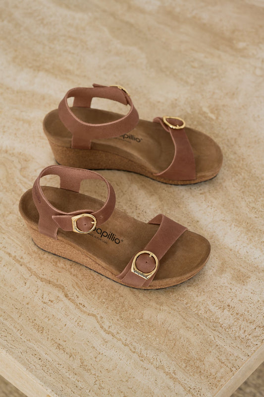 BIRKENSTOCK SOLEY RING BUCKLE | COGNAC