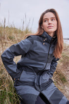ILSE JACOBSEN LONG RAINCOAT | OMBRE-BLUE