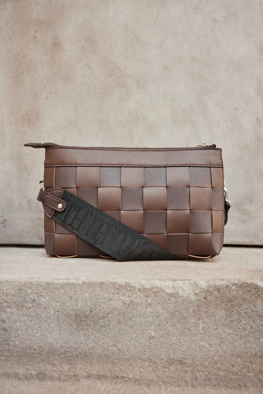 ILSE JACOBSEN CROSSBODY BAG | CHOCOLATE BROWN