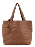 Load image into Gallery viewer, ILSE JACOBSEN REVERSIBLE TOTE BAG | BURNT CARAMEL/COPPER
