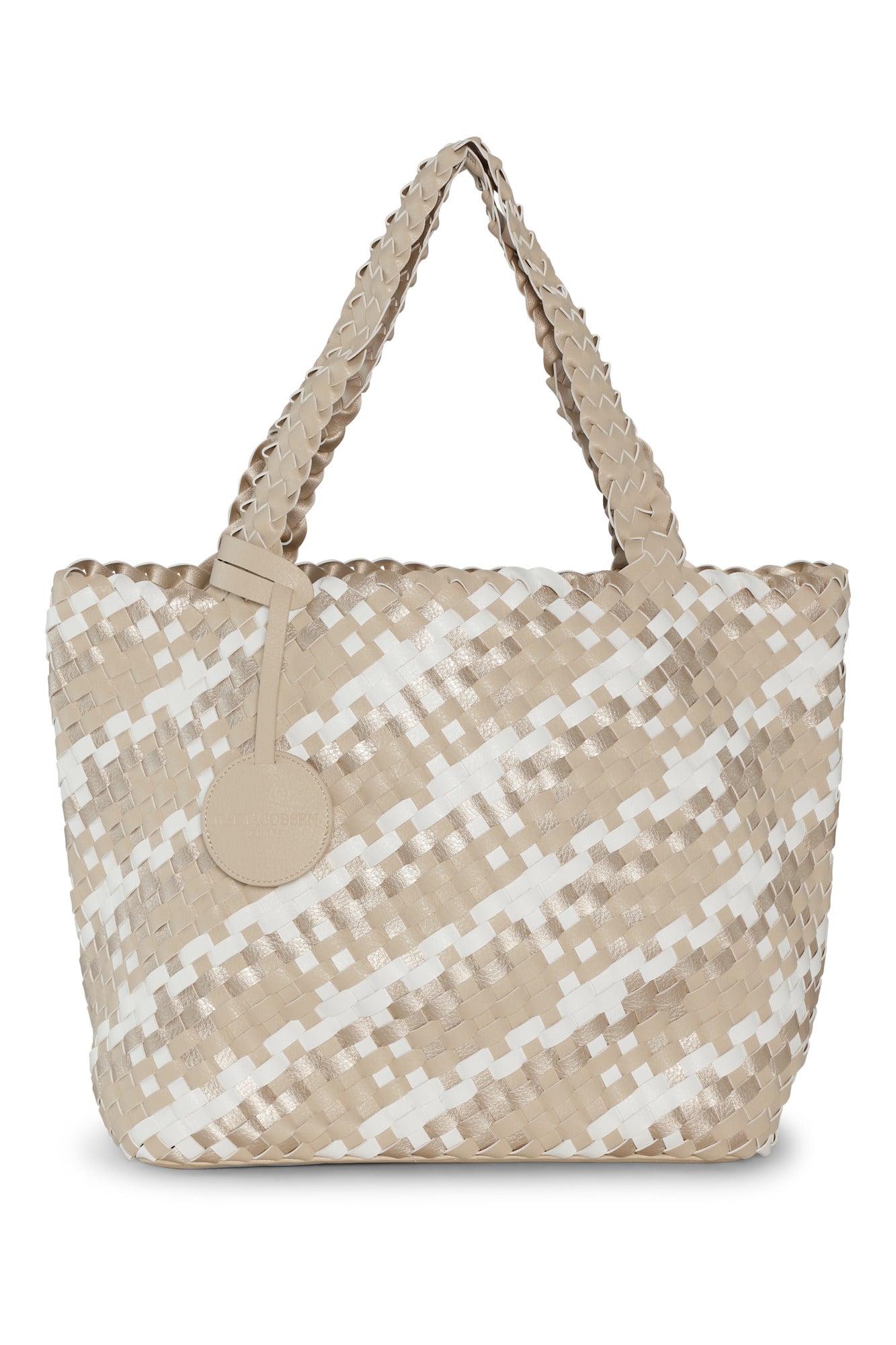 ILSE JACOBSEN TOTE BAG | IVORY/WHITE