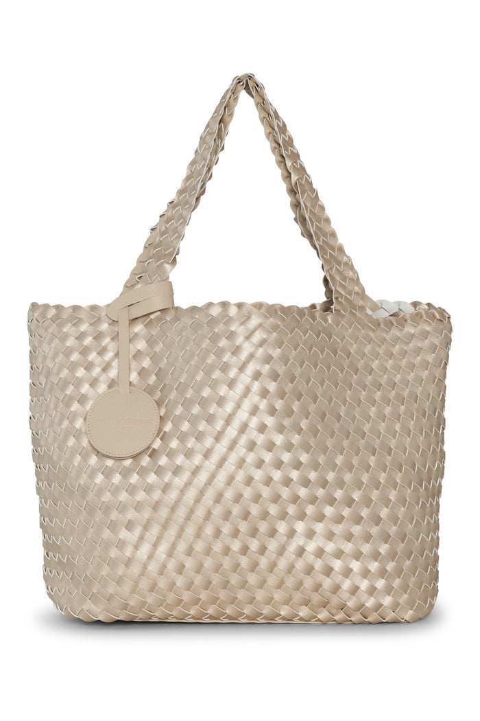 ILSE JACOBSEN TOTE BAG | IVORY/WHITE